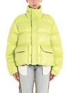 Ben Taverniti Unravel Project Regular Puffer Jacket In Giallo