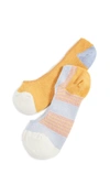 MADEWELL 2 PACK RIDDELL STRIPE NO SHOW SOCKS