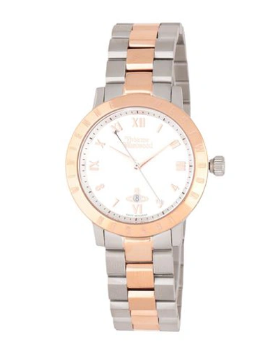 Vivienne Westwood Bloomsbury 34mm Watch In Silver