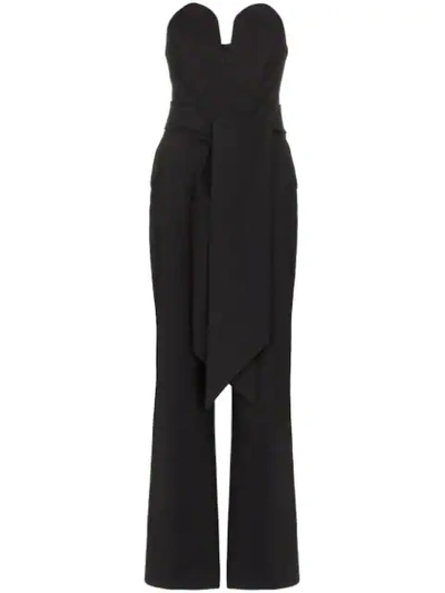 Michael Lo Sordo Lover Tie-waist Jumpsuit - 黑色 In Black