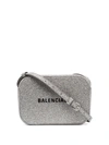 BALENCIAGA BALENCIAGA EVERYDAY XS亮片相机包 - 8106 METALLIC