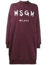 MSGM LOGO JUMPER DRESS