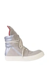 RICK OWENS RICK OWENS GEOBASKET HIGH TOP SNEAKERS