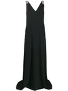 BRUNELLO CUCINELLI SLEEVELESS FLARED MAXI DRESS