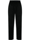 MM6 MAISON MARGIELA STRAIGHT CROPPED TROUSERS