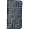 FENDI FENDI BLUE AND BLACK FOREVER FENDI IPHONE X CASE