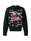 DSQUARED2 ARTIC PATCH PATTERN SWEATSHIRT,S74GU0338S2503014152016