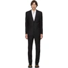 BURBERRY BLACK WOOL CLASSIC SUIT