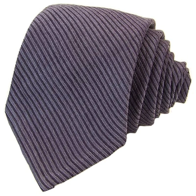 40 Colori Blue Small Striped Washed Silk Tie