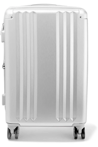 Calpak Ambeur 22-inch Rolling Spinner Carry-on In Silver