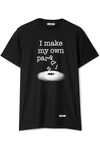 BLOUSE I MAKE MY OWN PARADISE PRINTED COTTON-JERSEY T-SHIRT