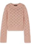 LORO PIANA Cable-knit cashmere jumper