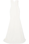 ALEX PERRY LAURA STRAPLESS CREPE GOWN