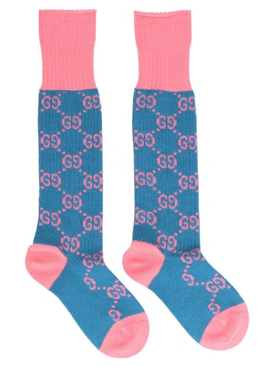 Gucci Gg Socks In Multicolor