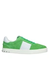 Valentino Garavani Sneakers In Green