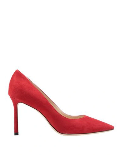 Jimmy Choo Pump In Red