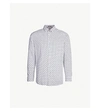 TED BAKER Geometric-print cotton shirt