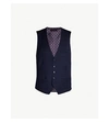 TED BAKER DEBONAIR MODERN-FIT WOOL WAISTCOAT