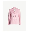 TED BAKER DOUBLE-BREASTED TWILL BLAZER
