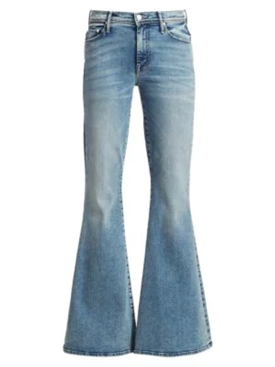 Mother Super Cruiser High-rise Flare Jeans In Laws Of Attraction