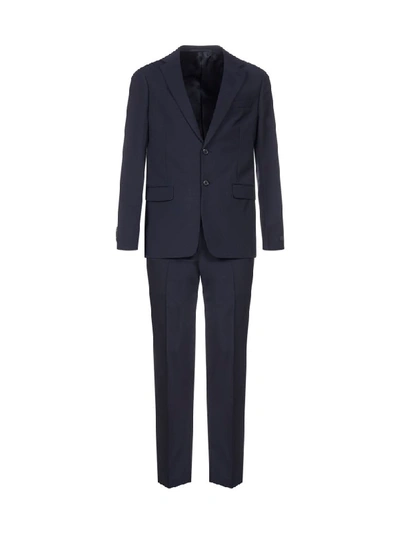 Prada Slim-fit Tailored Suit In Blue