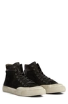 Allsaints Dumont High Top Sneaker In Black