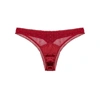 STELLA MCCARTNEY Kate Cuddling burgundy lace thong