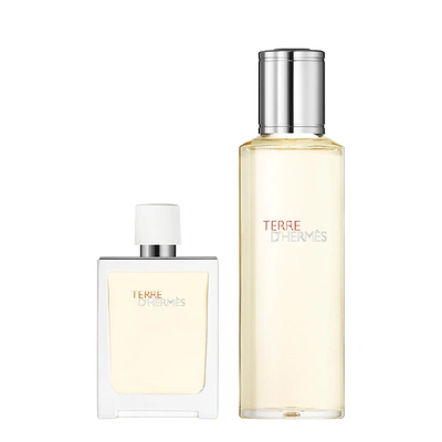 Hermes Terre D'hermès Eau Très Fraîche Refill & Travel Spray Set - Eau De Toilette