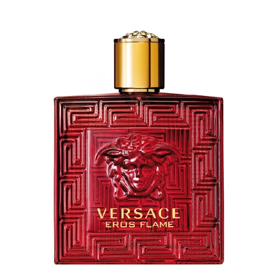 Versace Eros Flame Eau De Parfum Vapo 100ml In Pink/black