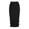 Off-white Diagonal Stripe Athletic Midi Skirt