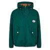 GUCCI Green hooded cotton jacket