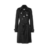 BURBERRY Studded silk satin trench coat