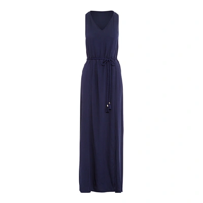 Paolita Navy Blue Maxi Dress