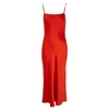 BEC & BRIDGE Classic red silk midi dress