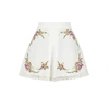 ZIMMERMANN Allia Cross Stitch linen-blend shorts