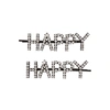 ASHLEY WILLIAMS HAPPY CRYSTAL HAIR CLIPS - SET OF TWO