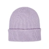 COLORFUL STANDARD LILAC KNITTED MERINO WOOL BEANIE,3072534