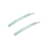 PICO PETIT CADY MINT HAIR CLIPS - SET OF TWO