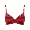 STELLA MCCARTNEY Kate Cuddling satin balcony bra