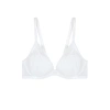 WACOAL APHRODITE WHITE LACE PLUNGE BRA,2836505