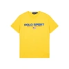 POLO RALPH LAUREN Yellow logo-print cotton T-shirt