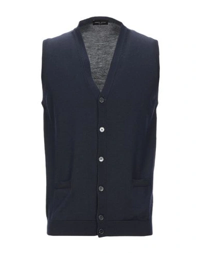 Roberto Collina Cardigan In Dark Blue