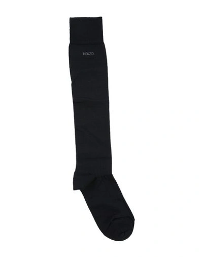Kenzo Short Socks In Black