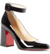 CHRISTIAN LOUBOUTIN SOVAL ANKLE STRAP PUMP,3191034