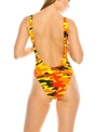KENDALL + KYLIE LOW BACK ONE-PIECE SWIMSUIT WOMEN'S SWIMSUIT
