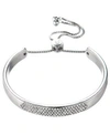 NICOLE MILLER BRACELET WITH CENTER GLASS ACCENTS