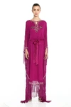 MARCHESA NOTTE Georgette Caftan,N37K1170