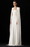 ALEX PERRY VANCE-STRUCTURED CREPE GOWN,AP20RG614-10