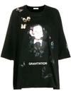 Valentino Gravitation T-shirt In Black
