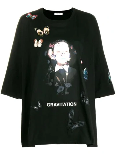 Valentino Gravitation T恤 - 黑色 In Black